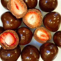 Dark Chocolate Freeze Dried Strawberries 5 piece