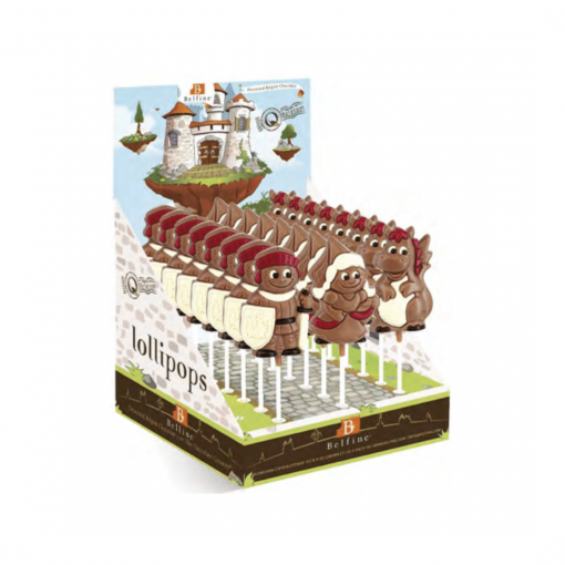 Belfine Medieval Chocolate Lollipop 1 pce 35g