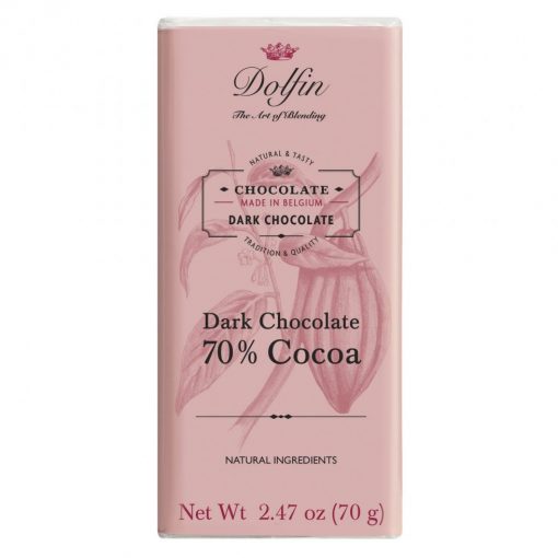 Dolfin Dark Chocolate 70% Cocoa 70g