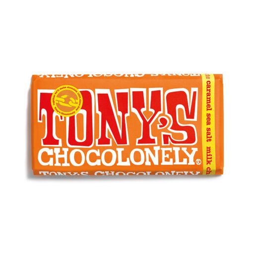 Tony's Chocoloney Milk Caramel Sea Salt 180g